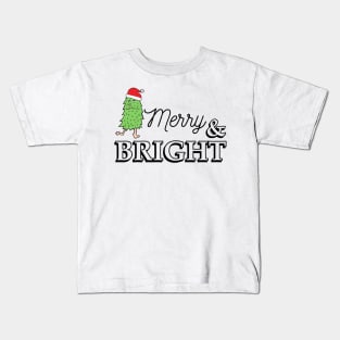 merry and bright 2020 Kids T-Shirt